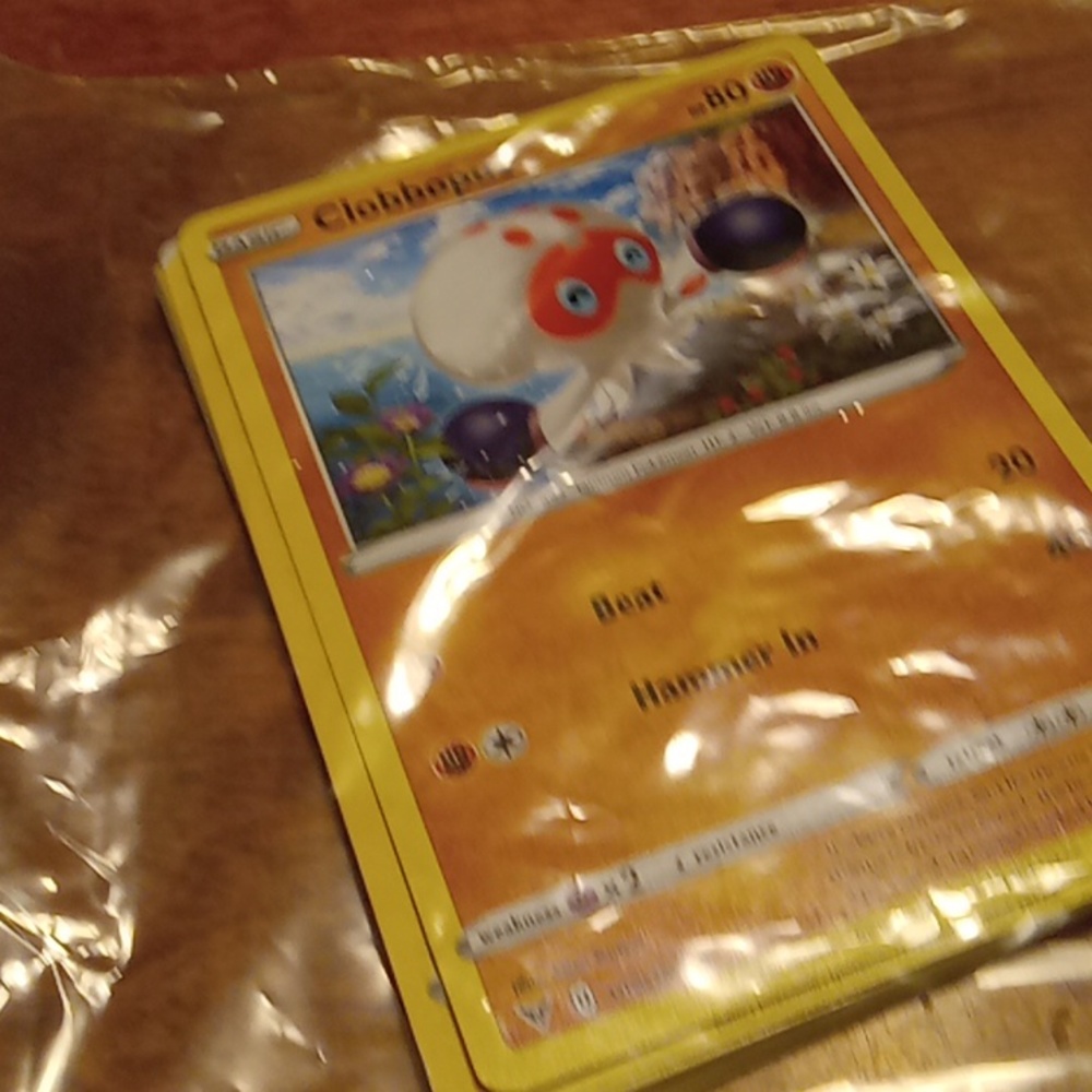 10 Pokémon cards